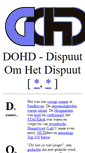 Mobile Screenshot of dohd.org